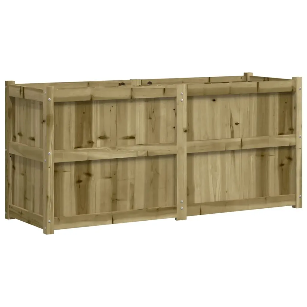 Garden Planter 150x50x70 cm Impregnated Wood Pine Price