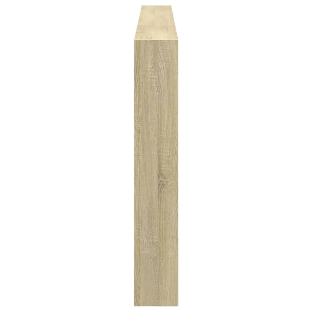 Headboard Cabinet with LED Sonoma Oak 220x17x102 cm Price