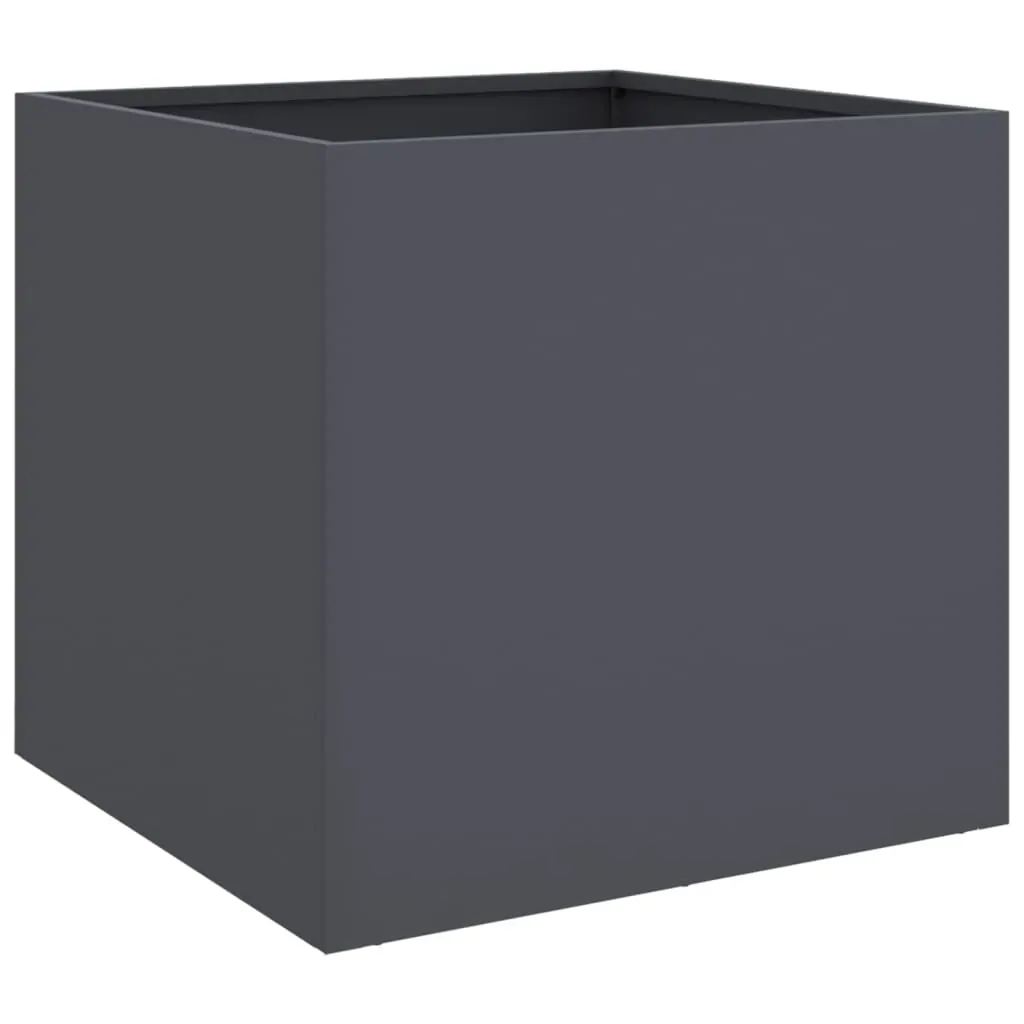 Planters 2 pcs Anthracite 49x47x46 cm Steel Price