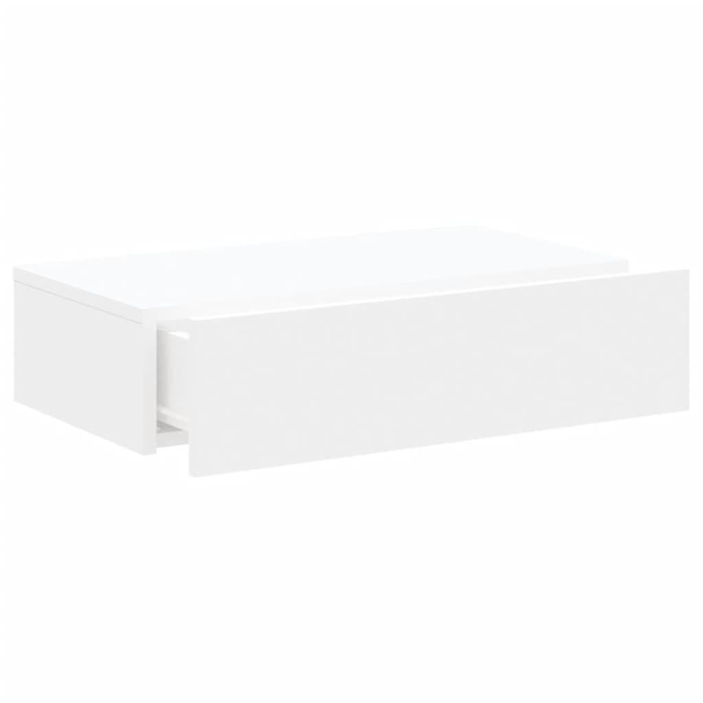 TV Cabinet with LED Lights White 60x35x15.5 cm Price