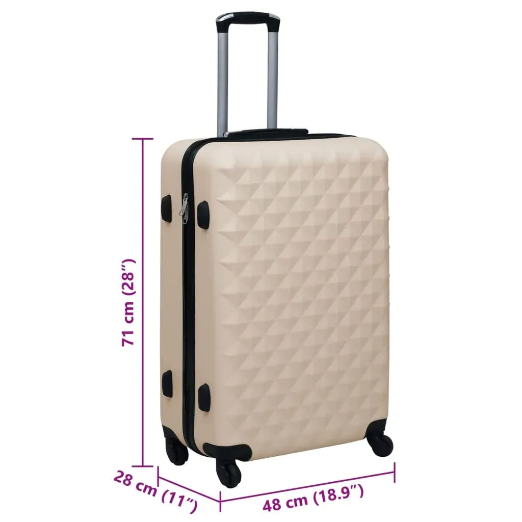 Hardcase Trolley Gold ABS Price