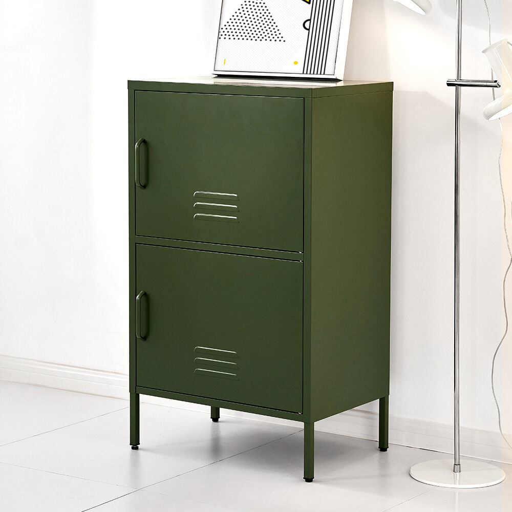 Artiss Buffet Sideboard Metal Cabinet - DOUBLE Green Price