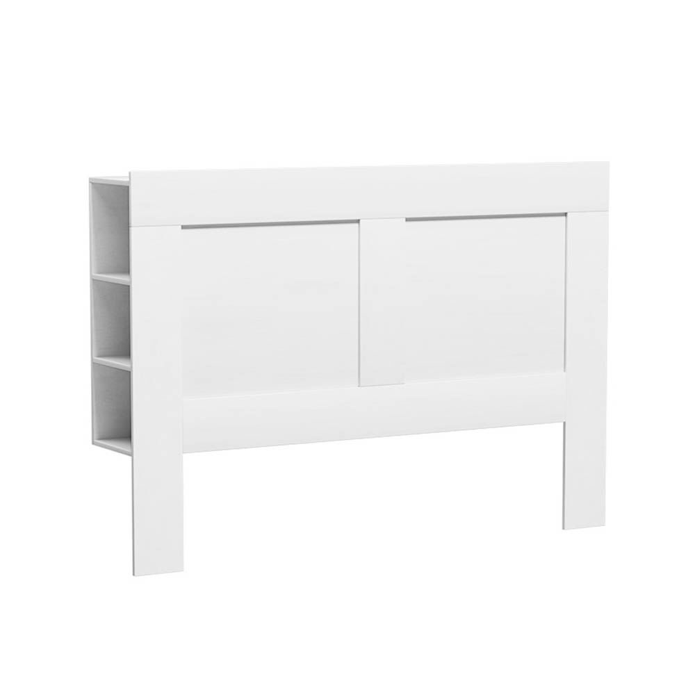 Artiss Bed Head Headboard Queen with Shelves - CABI White Price