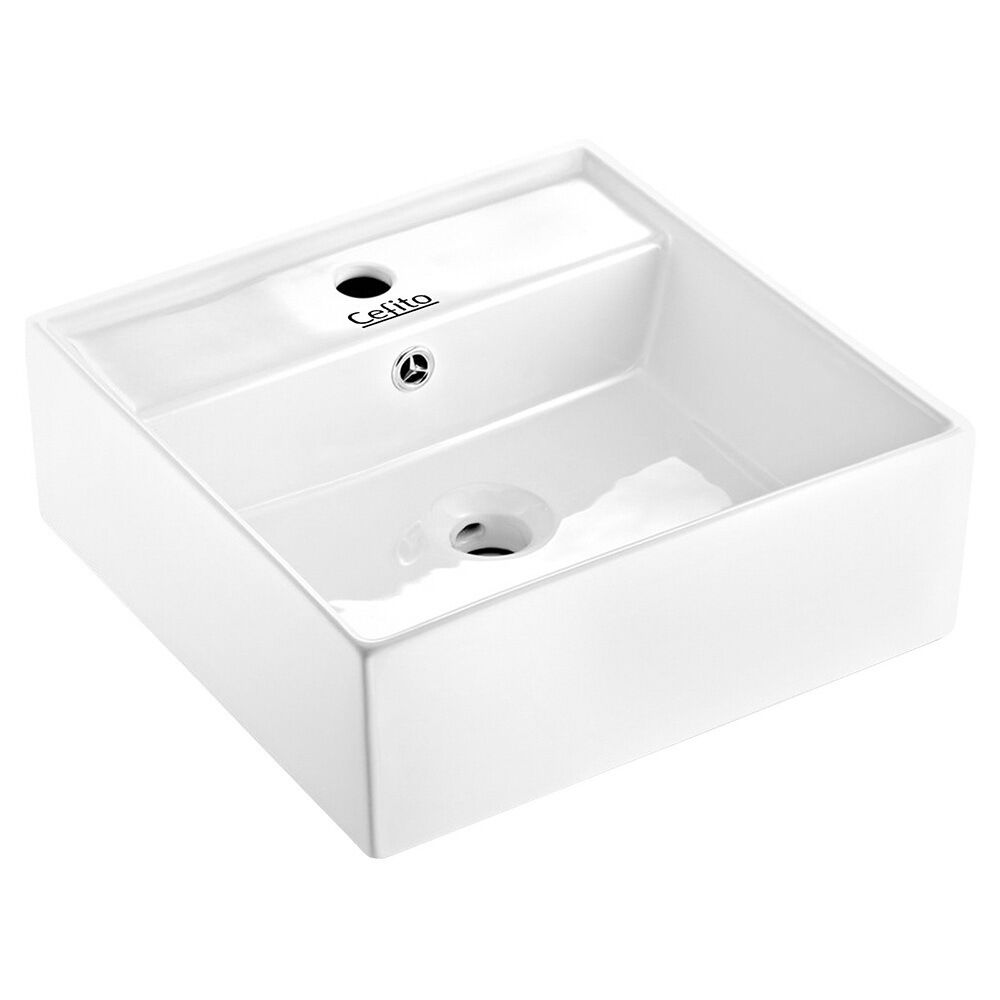 Bathroom Basin Ceramic Vanity Sink Hand Wash Bowl 41x41cm Price