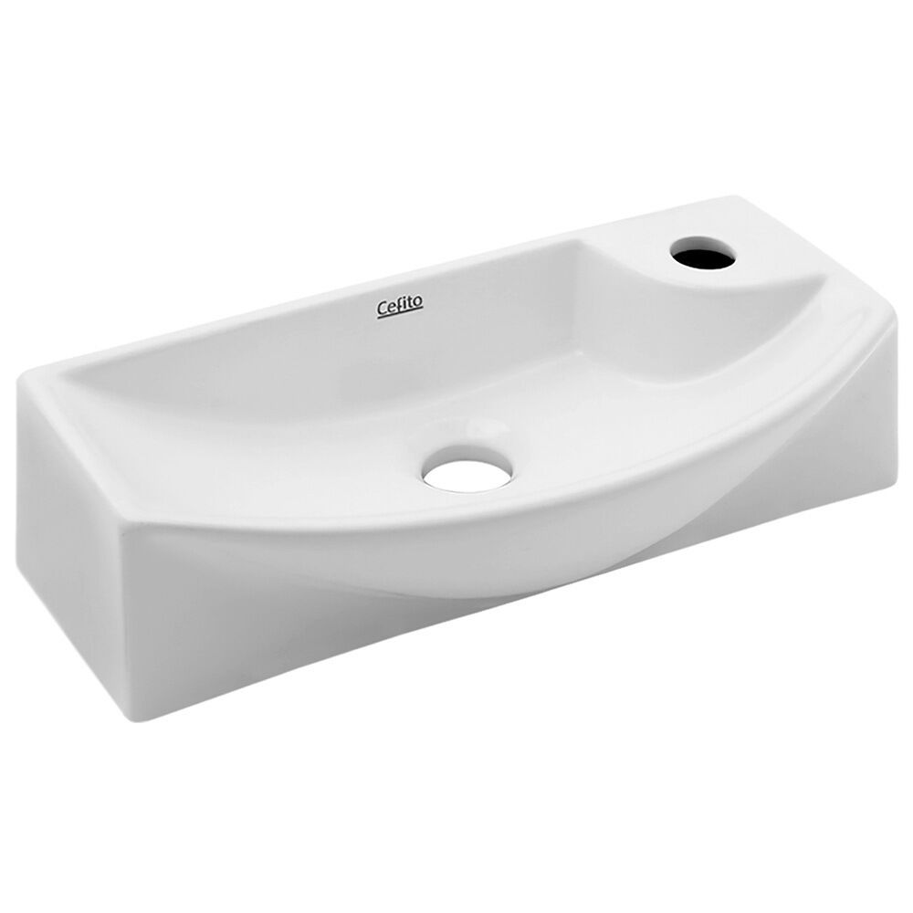 Bathroom Basin Ceramic Vanity Sink Hand Wash Bowl 45x23cm Price