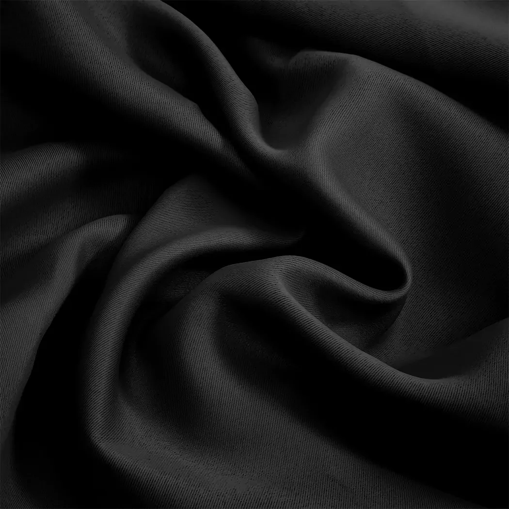2x blockout curtains panels 3 layers black cd1003-140x230-bk Price