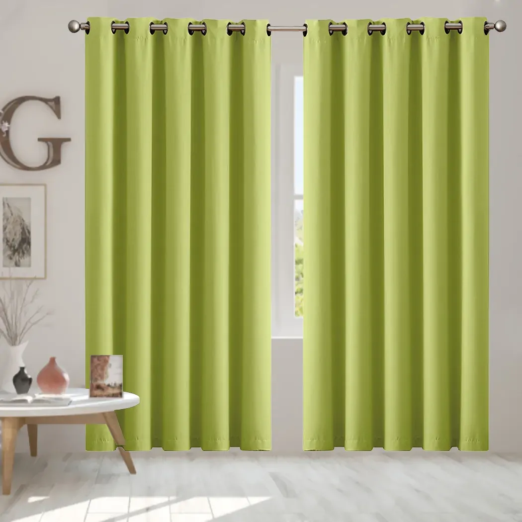 2x blockout curtains panels 3 layers Price
