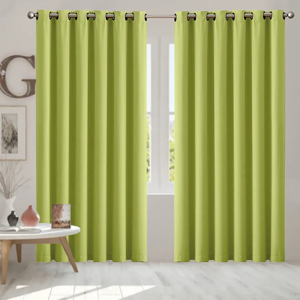 2x blockout curtains panels 3 layers Price
