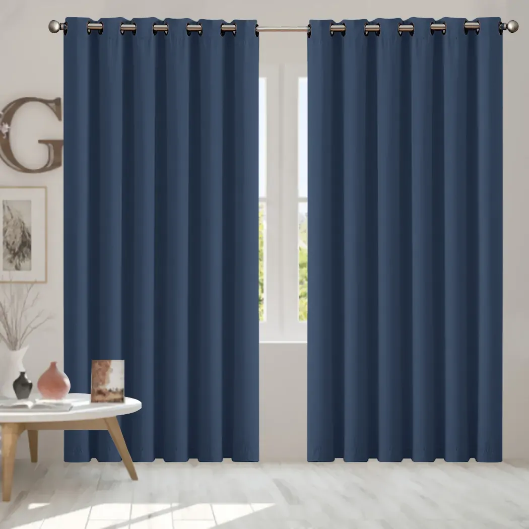 2x blockout curtains panels 3 layers Price