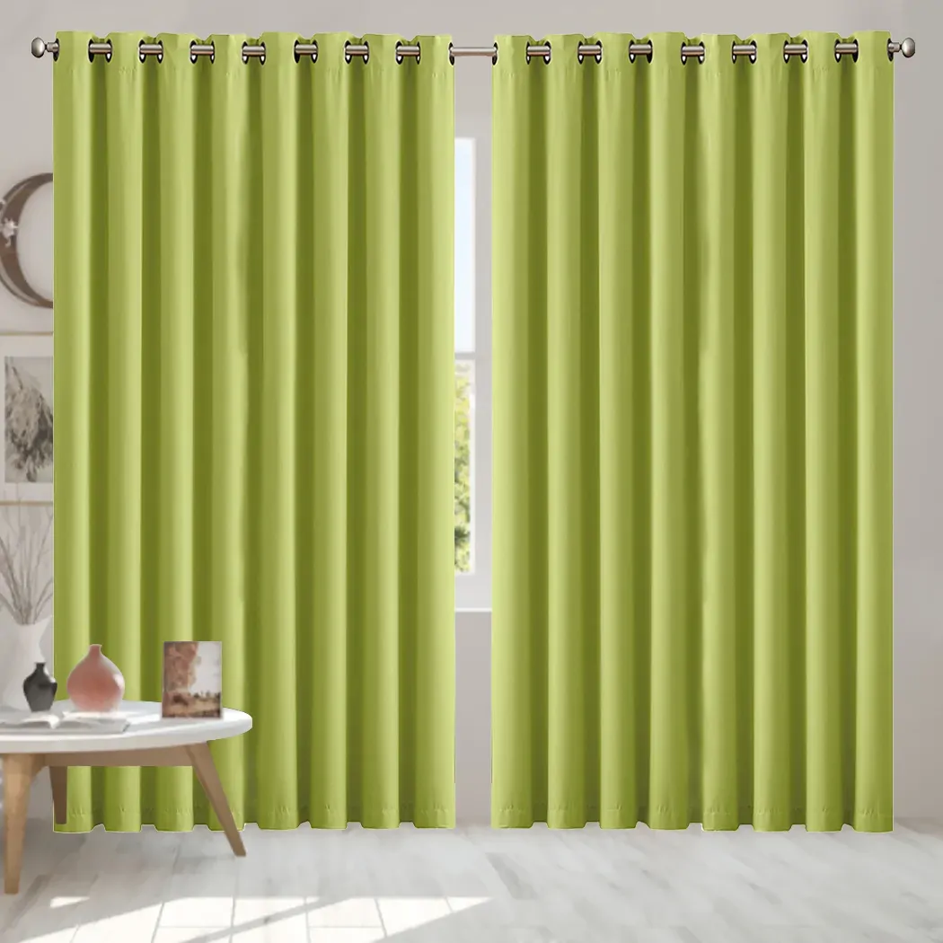 2x blockout curtains panels 3 layers Price