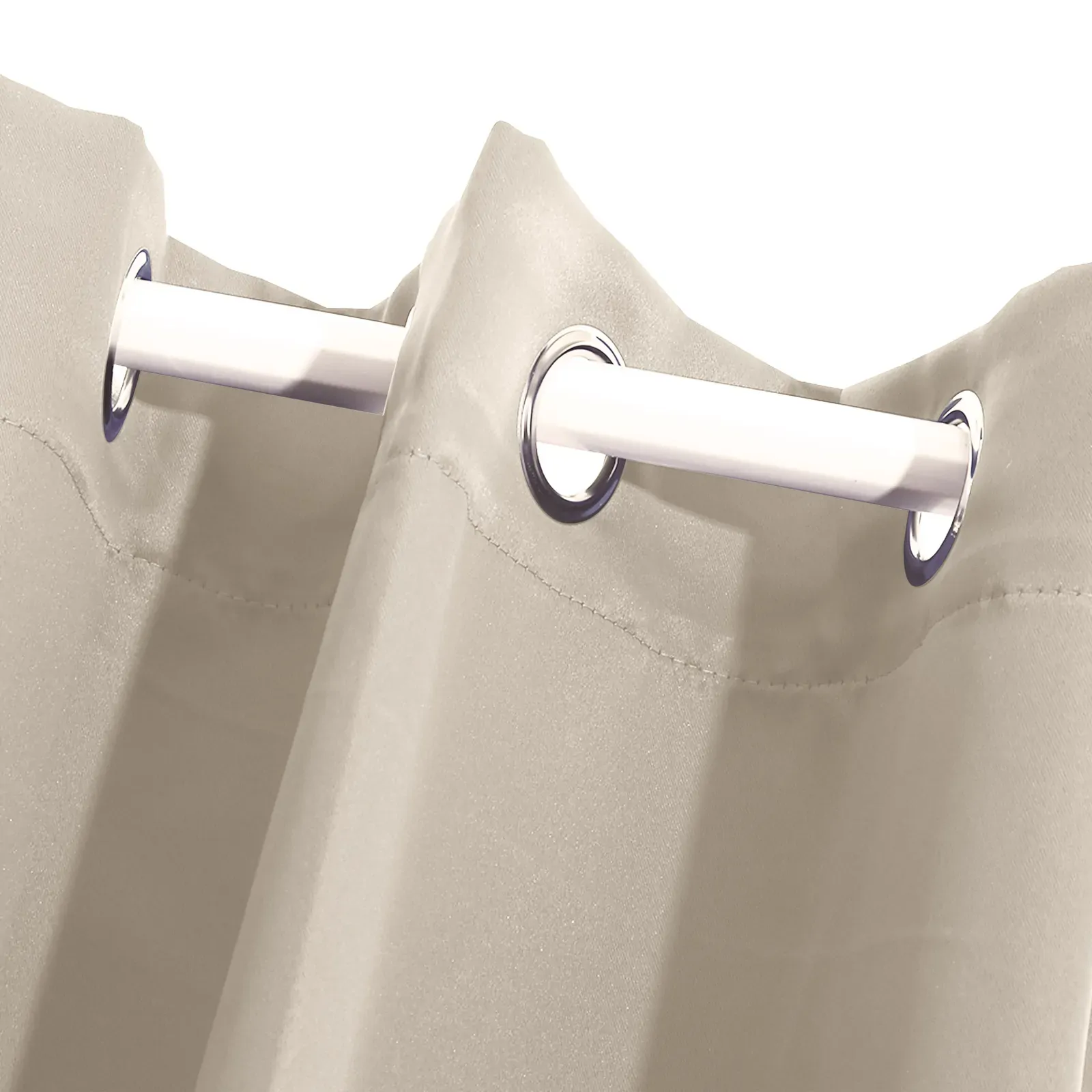 2x blockout curtains panels 3 layers beige cd1003-300x230-gy Price