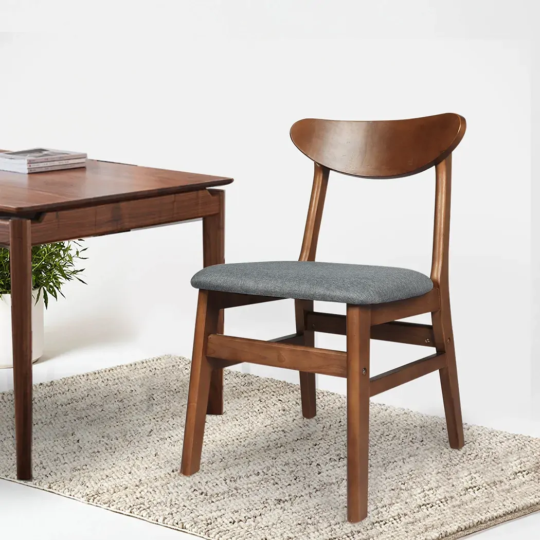 2xdining chairs kitchen chair brown 2pack Price