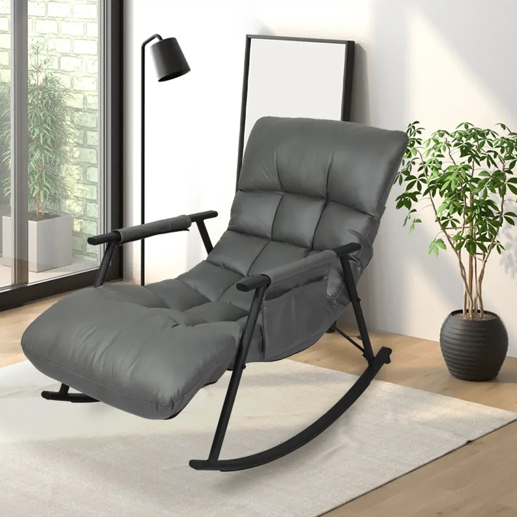 accent chair recliner armchair grey Price