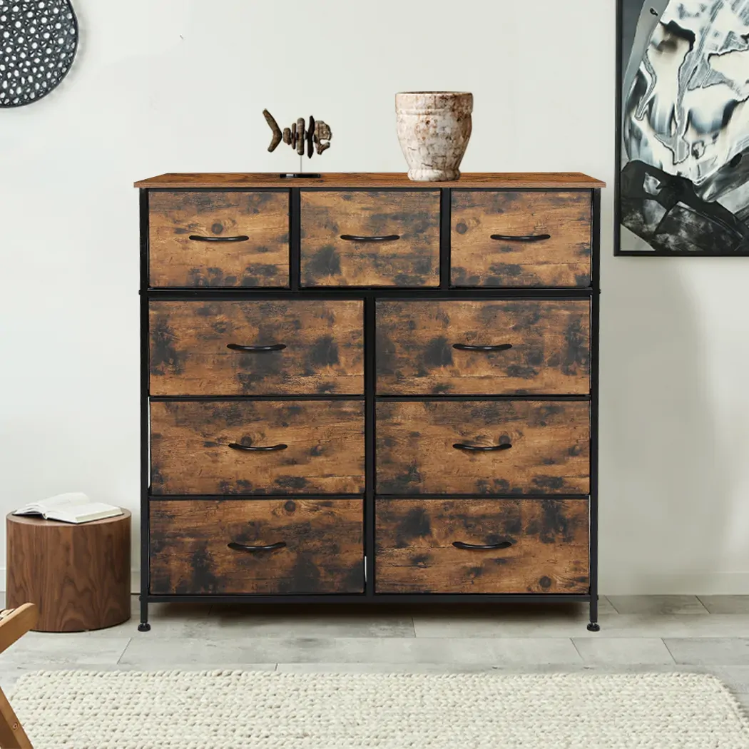 storage cabinet tower chest brown fold Price