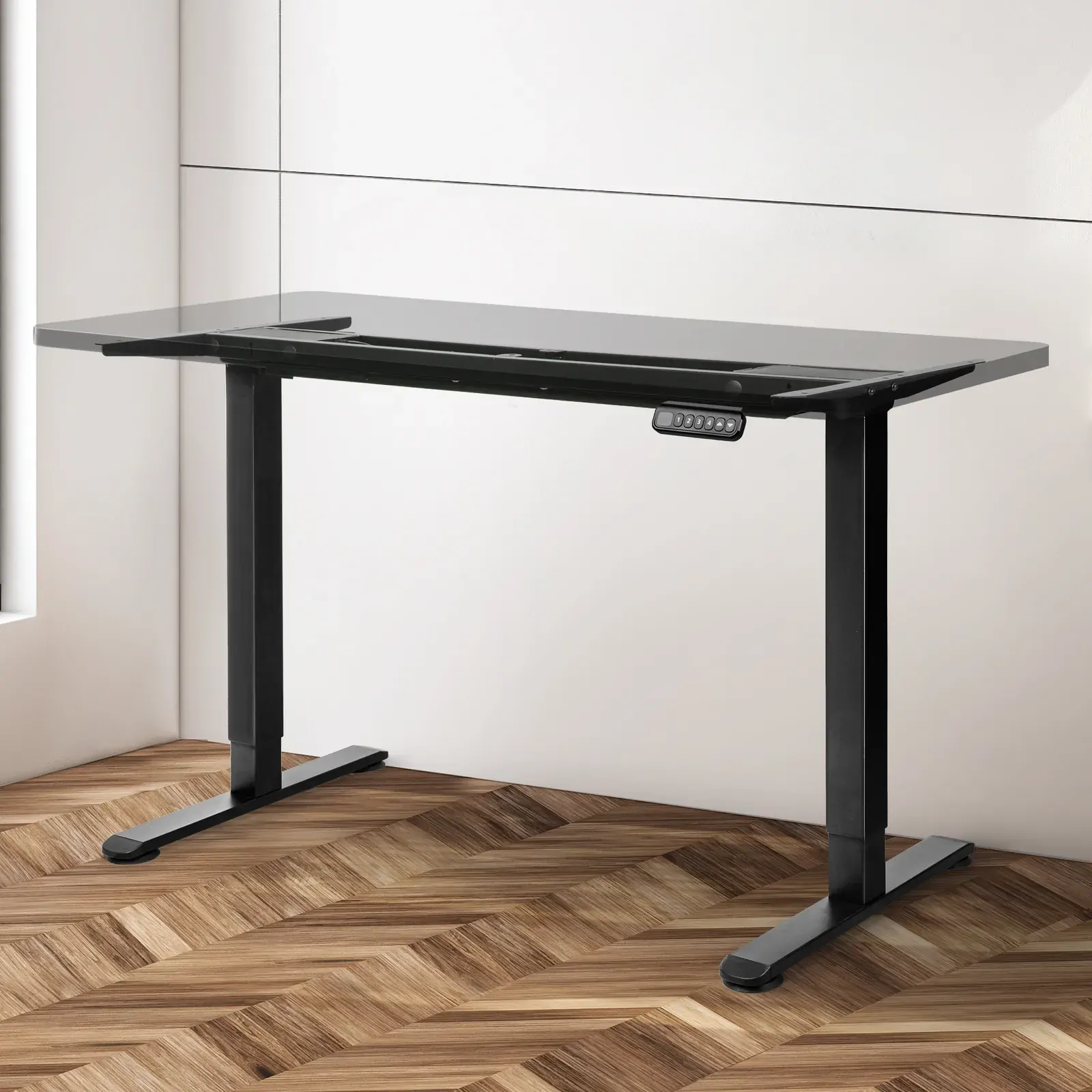 Motorised Standing Desk Frame Black Dual Motor Price