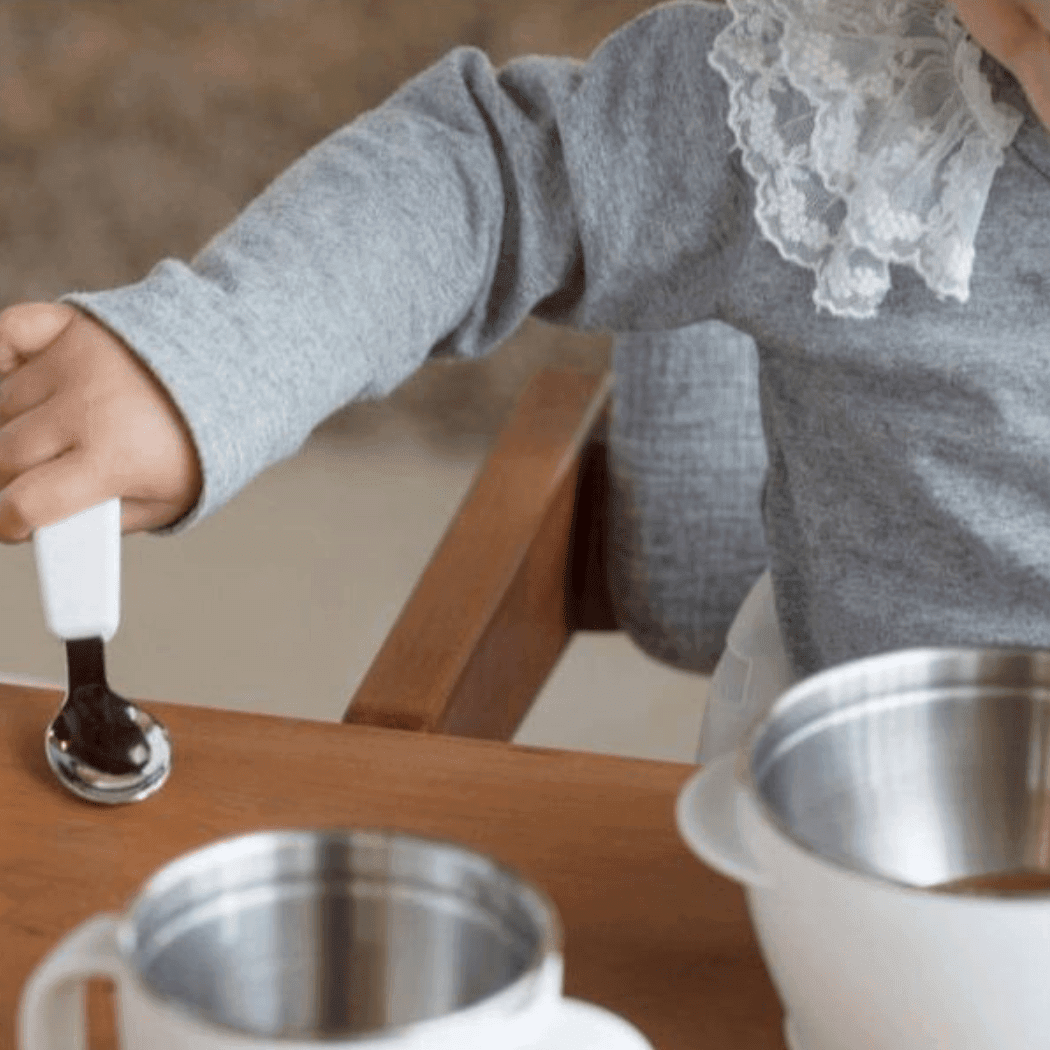TLI Stainless steel Feeding Set Blue Price