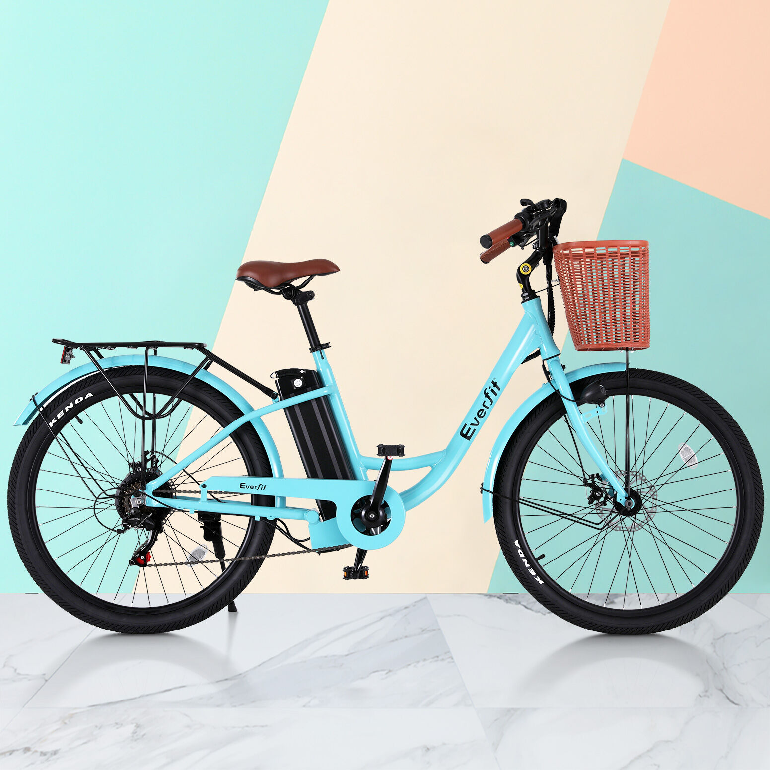 26" Electric Bike City Bicycle eBike e-Bike Commuter w/ Battery BL Price