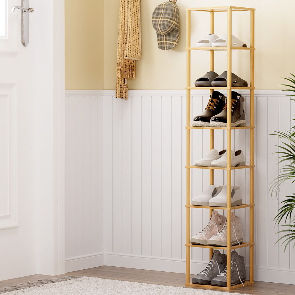 Shoe Rack 8-tier 8 Pairs Stackable Price