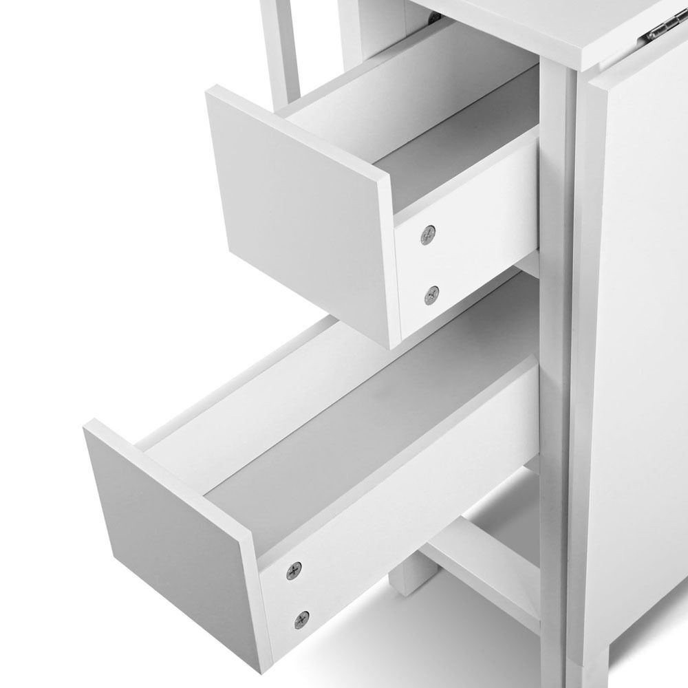 Dining Table Rectangular Extendable White Price
