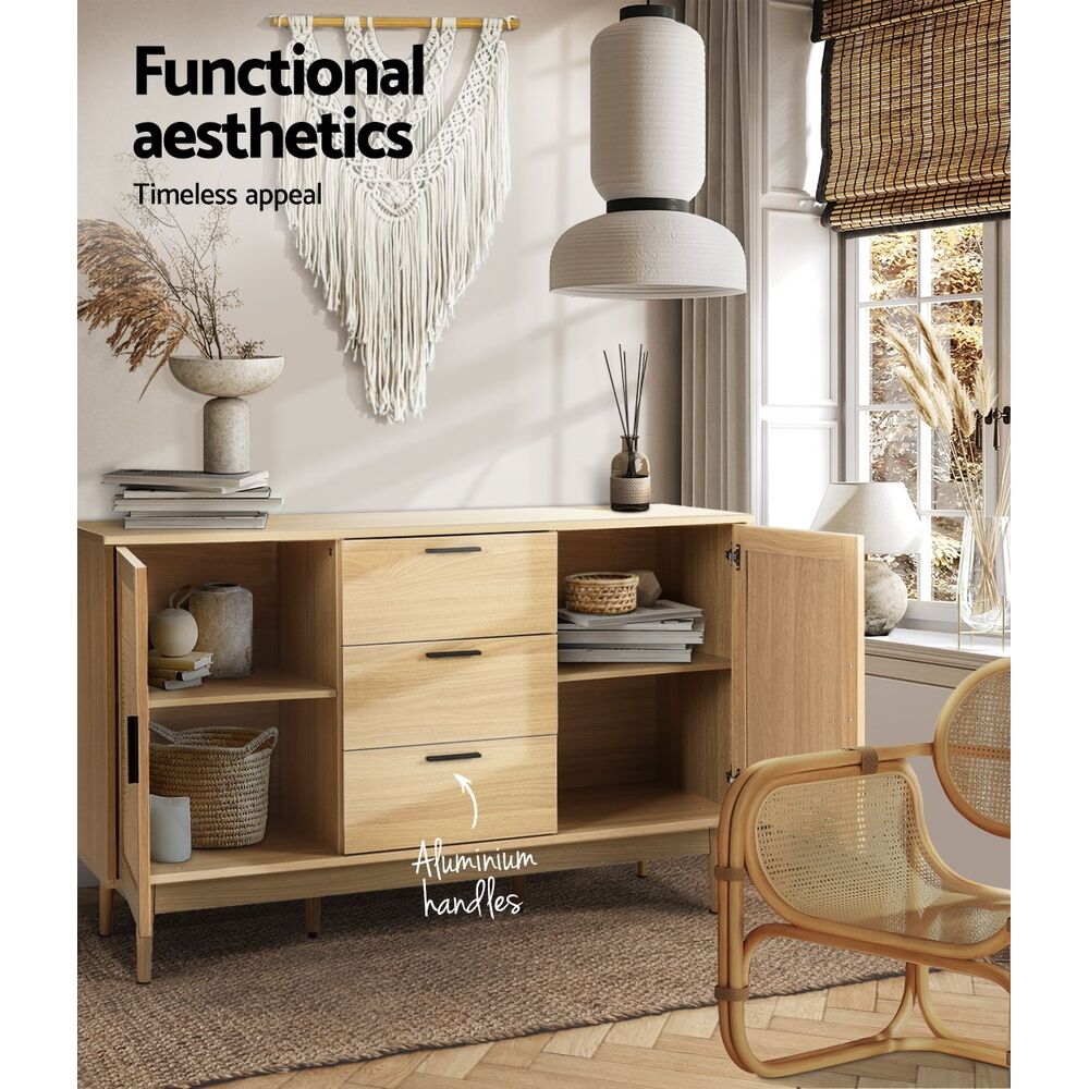 Artiss Rattan Buffet Sideboard - BRIONY Oak Price