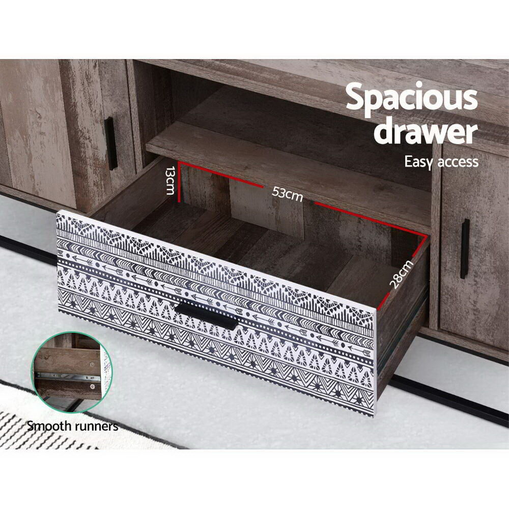 Artiss TV Cabinet Entertainment Unit 180cm Industrial Price