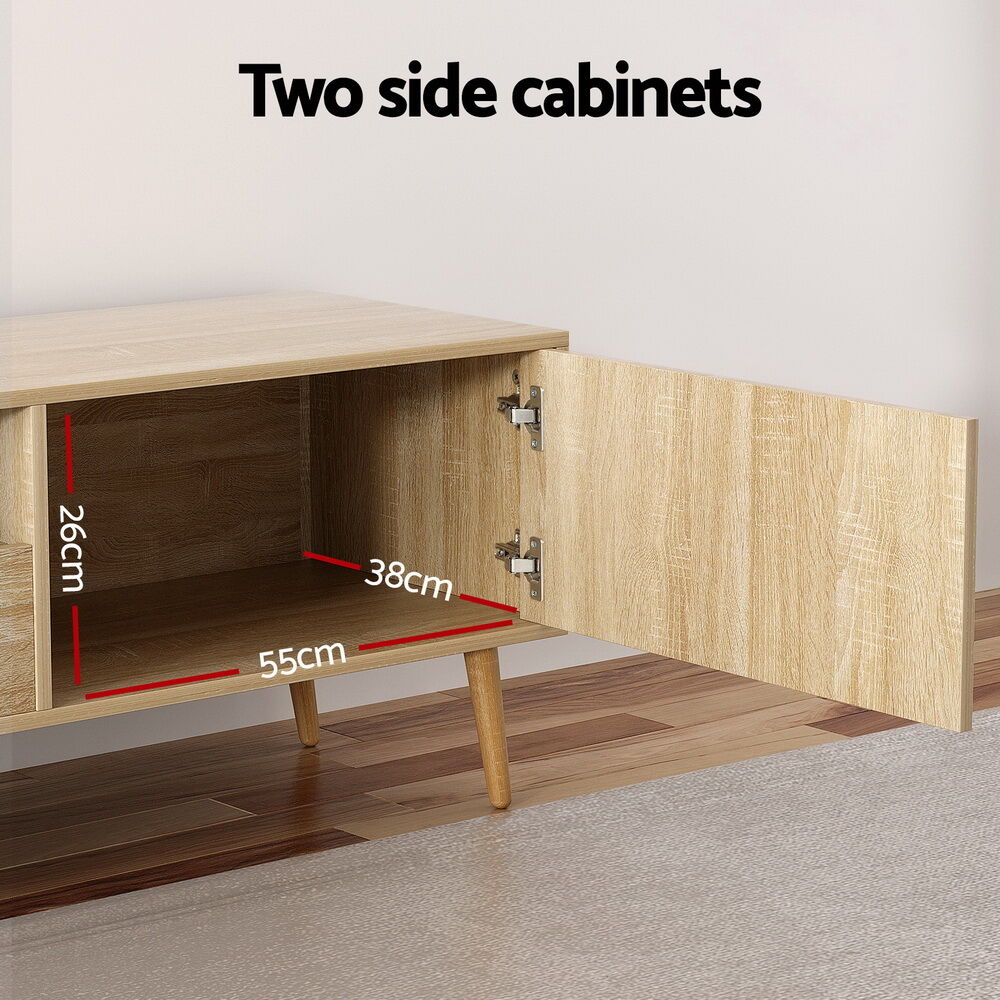 Artiss Entertainment Unit Alex TV Cabinet Storage Drawers 200CM Price
