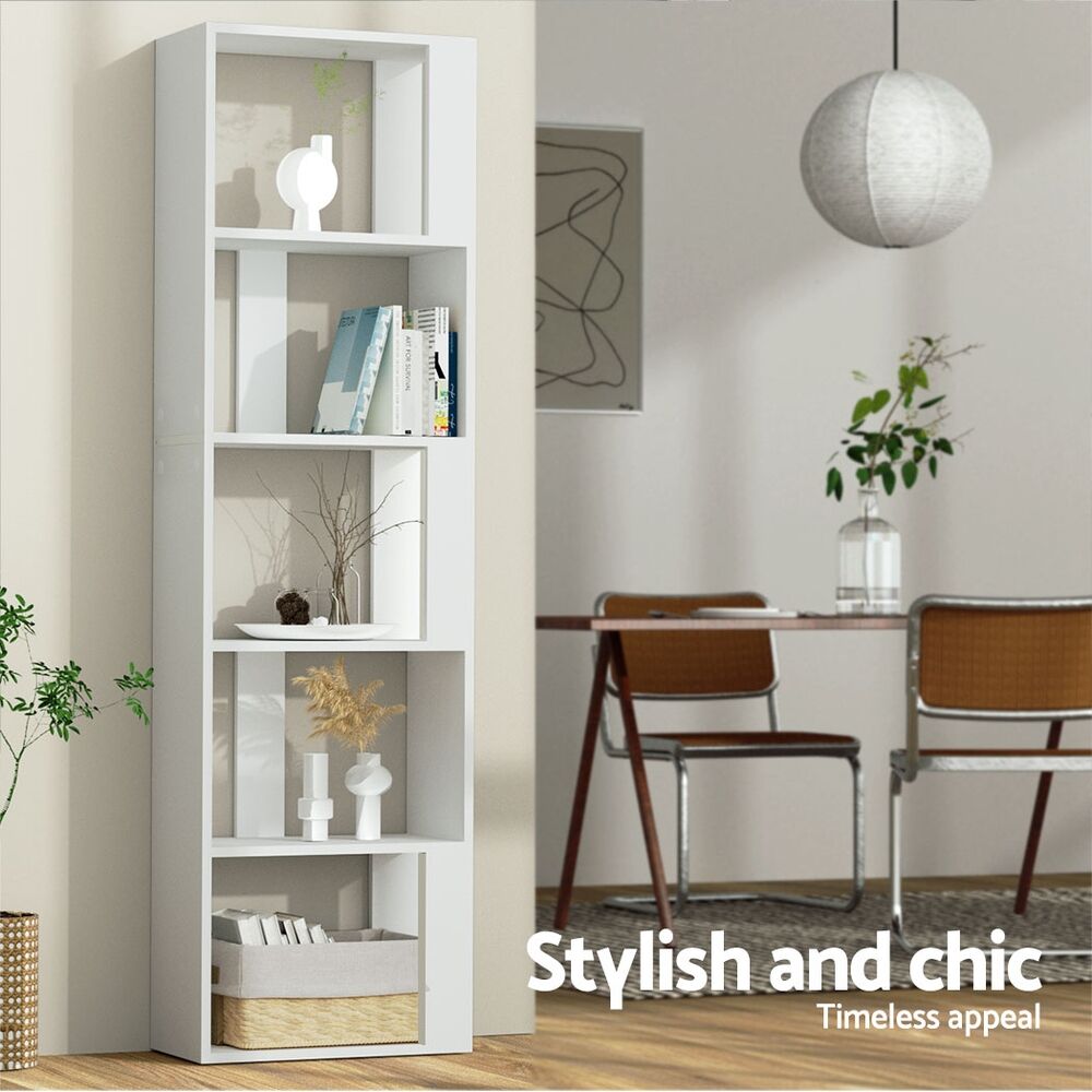 Bookshelf 5 Tiers - LINA White Price