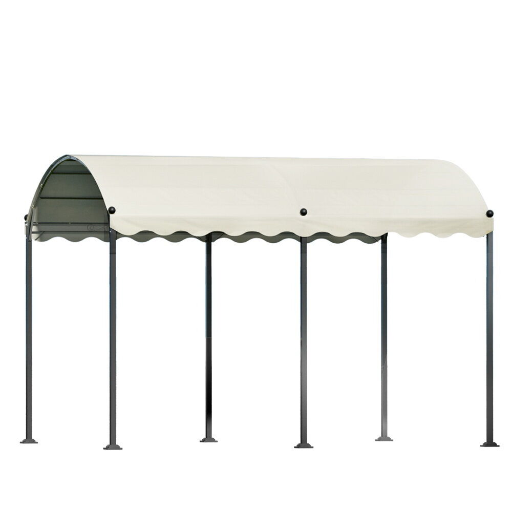 Gazebo Marquee 4x3m Outdoor Event Wedding Tent Camping Party Shade Iron Art Canopy Beige Price