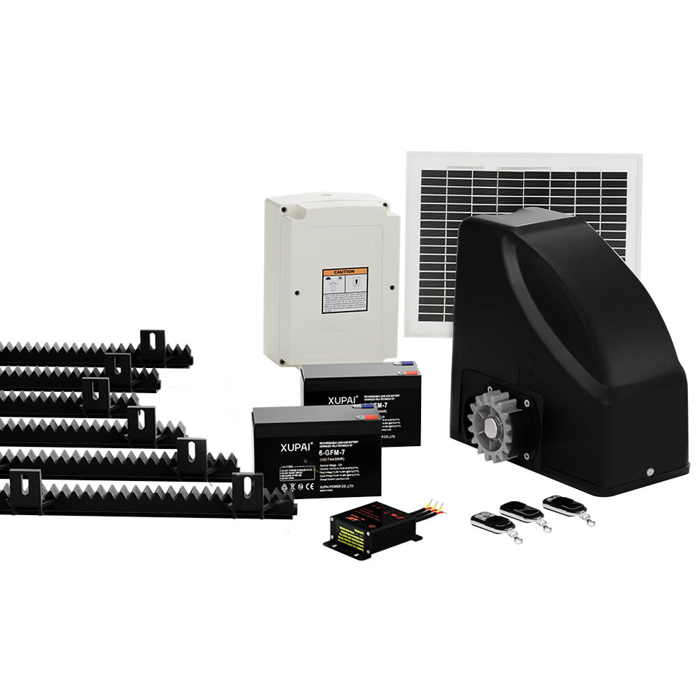 Automatic Sliding Gate Opener Kit 10W Solar Panel Electric 6M 600KG Price