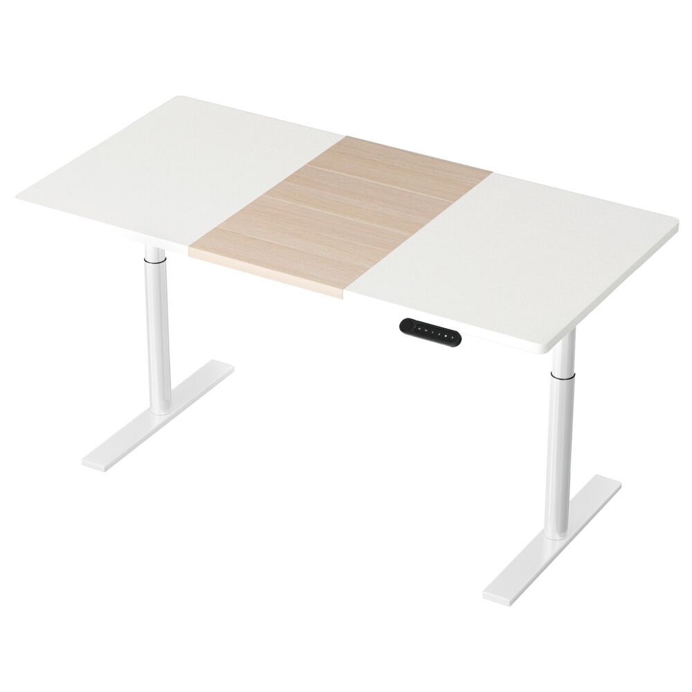 Artiss Standing Desk Motorised Electric Dual Motor 140CM White Pine Price