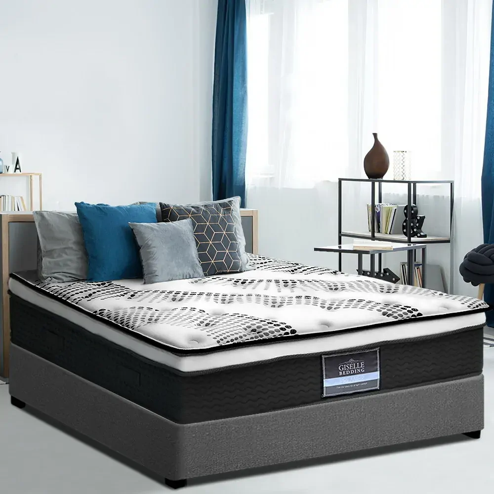 Bayshore Bedding Como Euro Top Pocket Spring Mattress 32cm Thick Price
