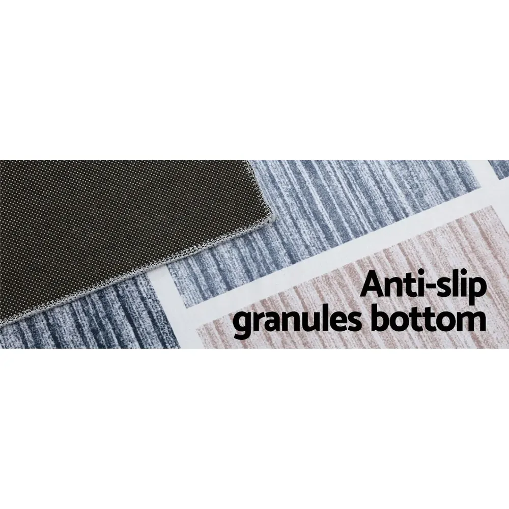 Floor Rugs Short Pile Area Rug Large Modern Carpet Soft Grey Price