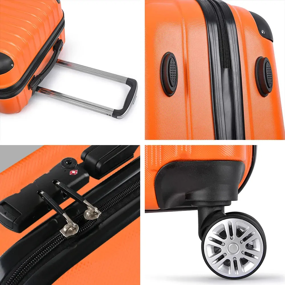 3pc Luggage Sets Trolley Travel Suitcases TSA Hard Case Price