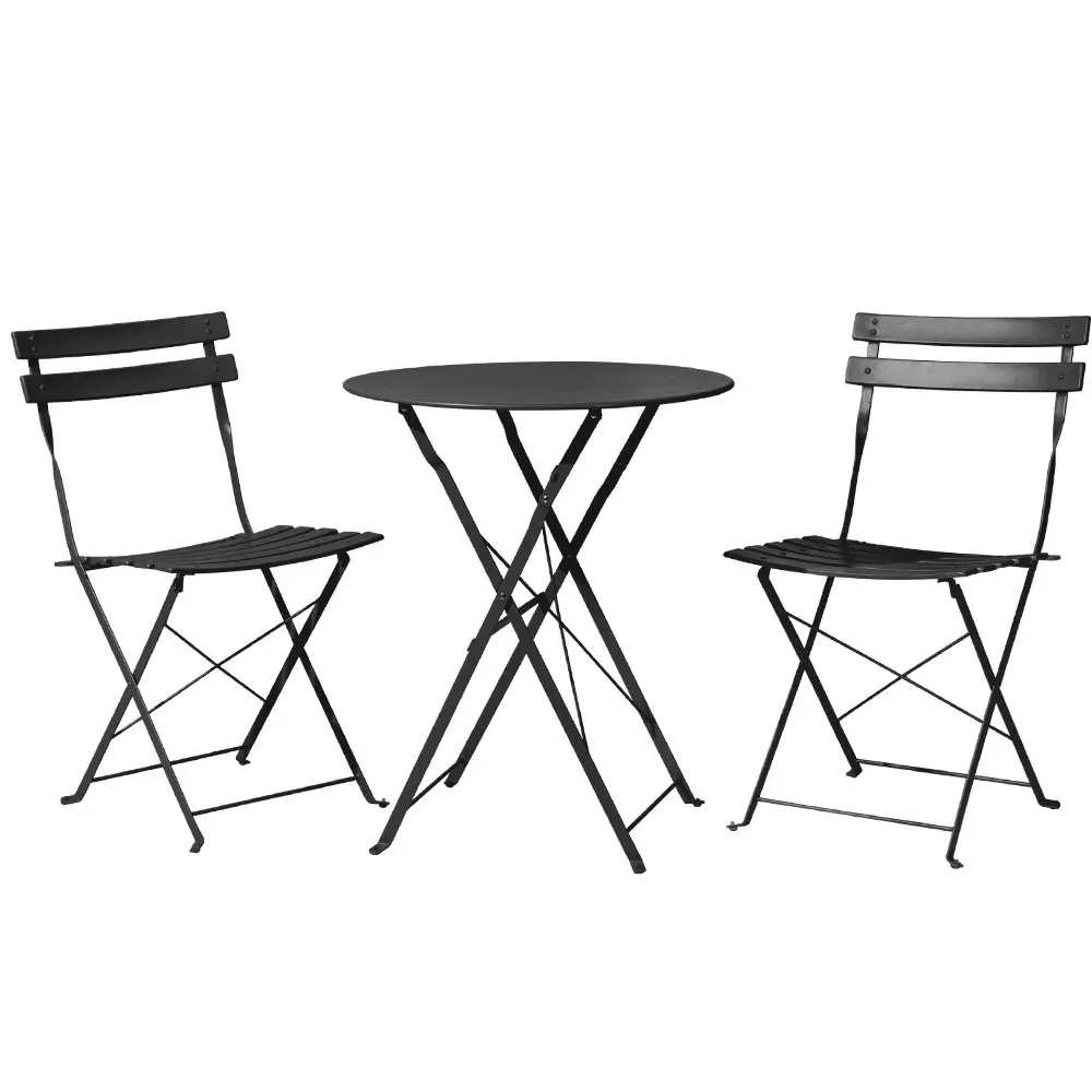 Outdoor Setting Table and Chairs Folding Patio Furniture Bistro Set Price