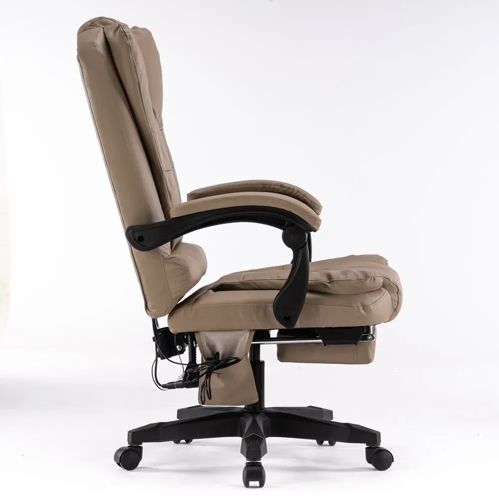 8 Point Massage Chair Executive Office Computer Seat Footrest Recliner Pu Leather Price