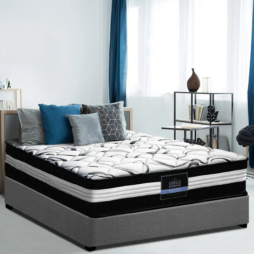 Bastrop Bedding Mykonos Euro Top Pocket Spring Mattress 30cm Thick Price