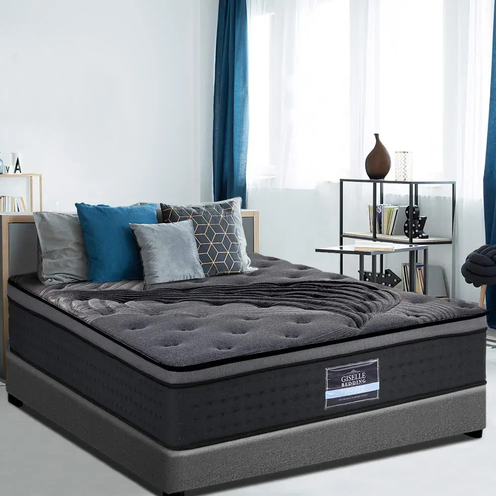 Basford Bedding Alanya Euro Top Pocket Spring Mattress 34cm Thick Price