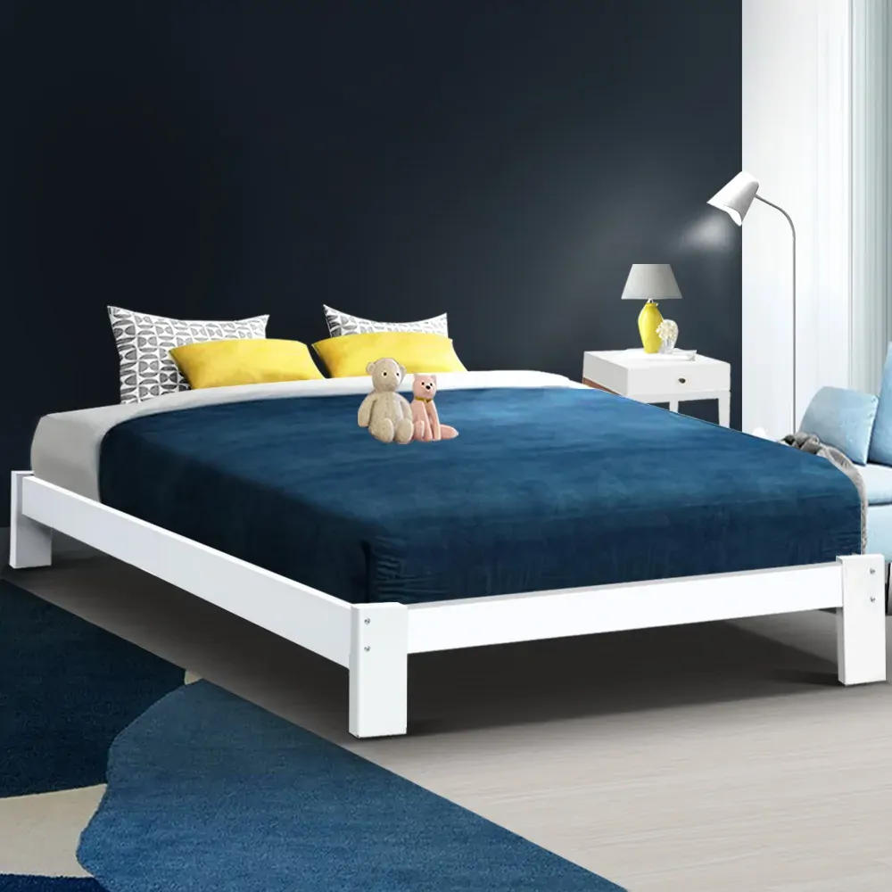Bed Frame Wooden Bed Base JADE Timber Foundation Mattress Price