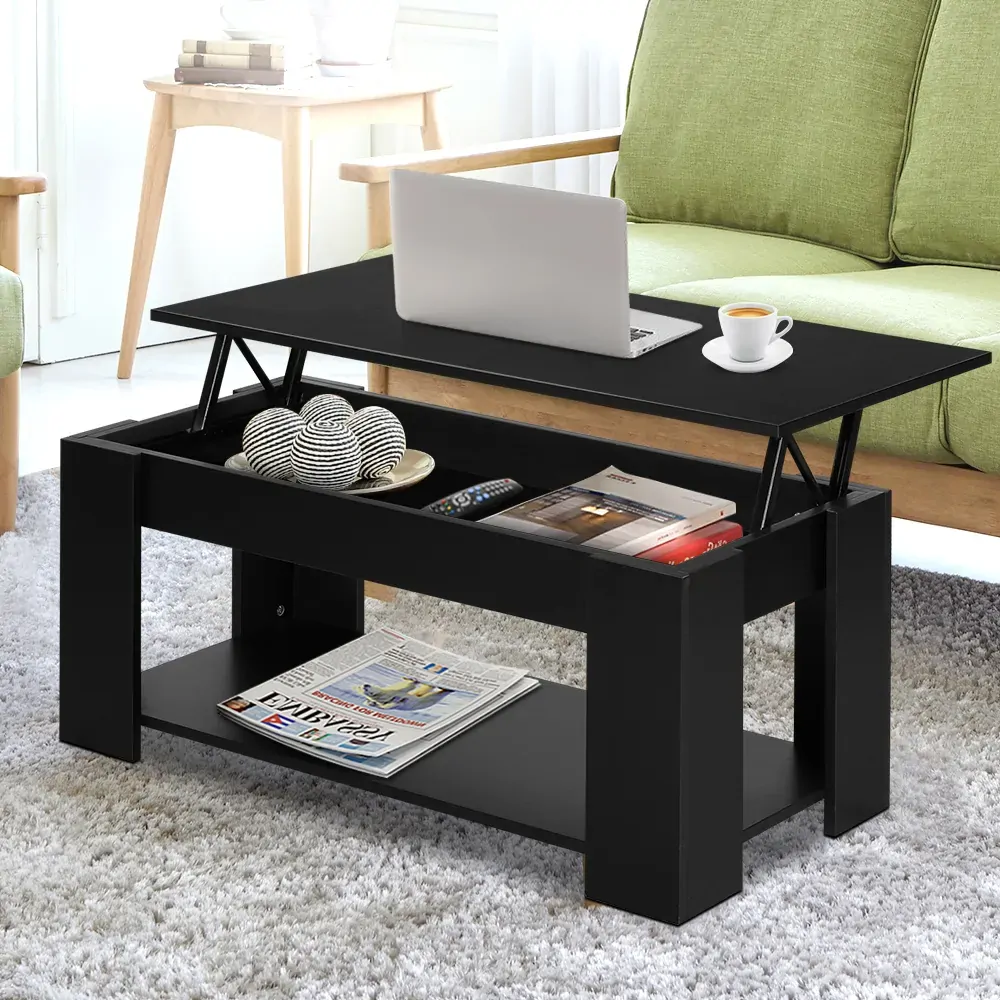 Lift Up Top Coffee Table Storage Shelf Price