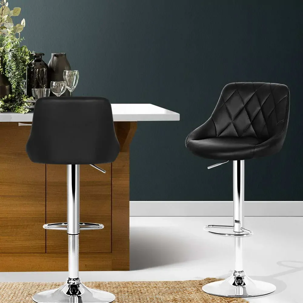 Bar Stools PU Leather Diamond Style Price