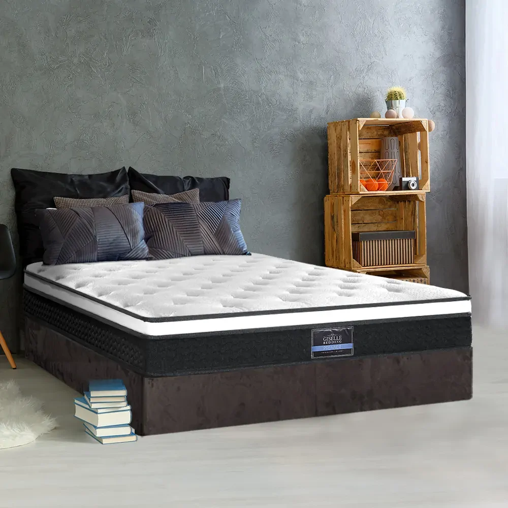 Barnstaple Bedding Bonita Euro Top Bonnell Spring Mattress 21cm Thick Price