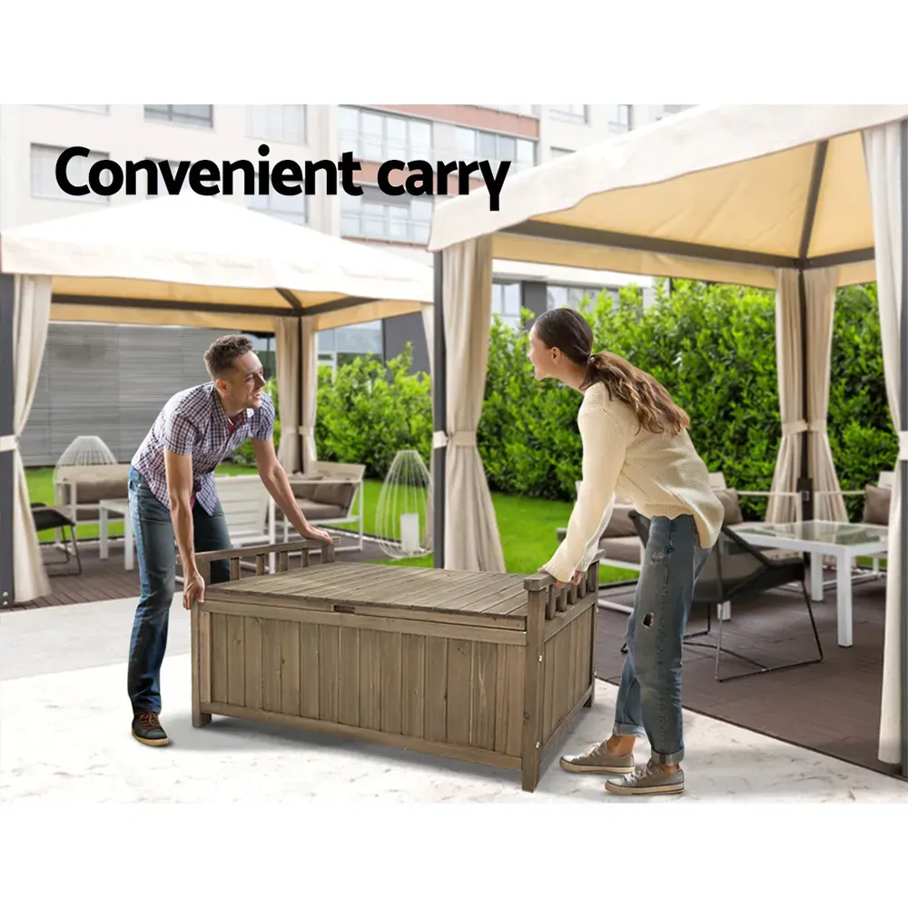Outdoor Storage Box Wooden Garden Bench Chest Toy Tool Sheds Furniture Price