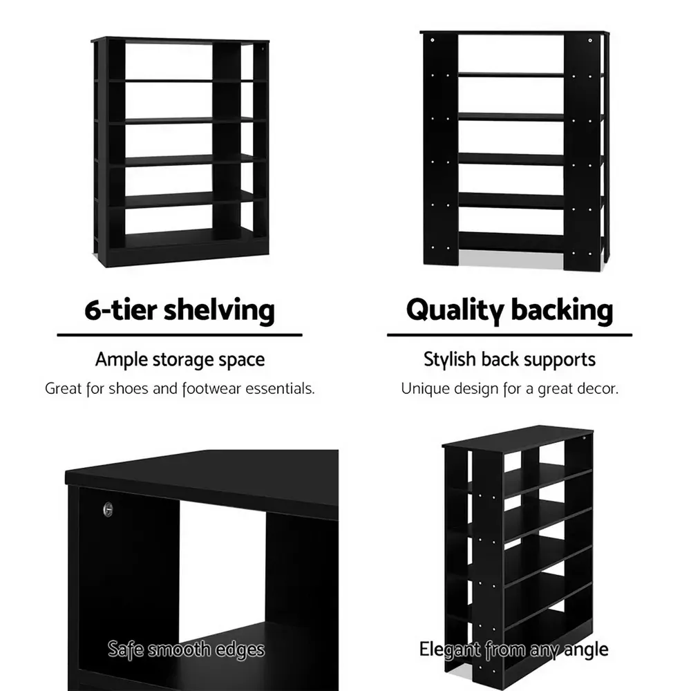 Shoe Cabinet Shoes Organiser Storage Rack 30 Pairs Shelf Wooden Price