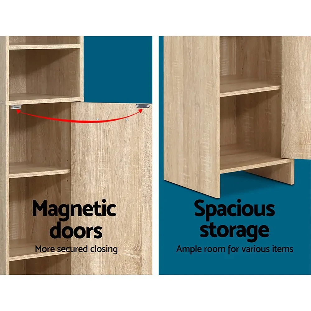 185cm Bathroom Cabinet Tallboy Furniture Toilet Storage Laundry Cupboard Price