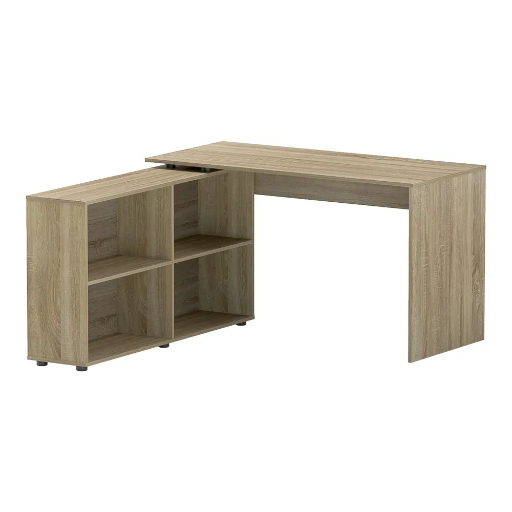 Office Computer Desk Corner Study Table Workstation Bookcase Storage Price