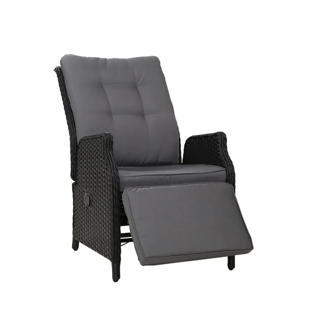 Recliner Chair Sun lounge Setting Outdoor Furniture Patio Wicker Sofa Price