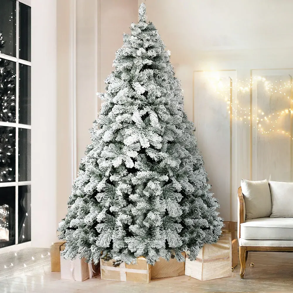 Jingle Jollys Christmas Tree Xmas Trees Decorations Snowy Tips Price