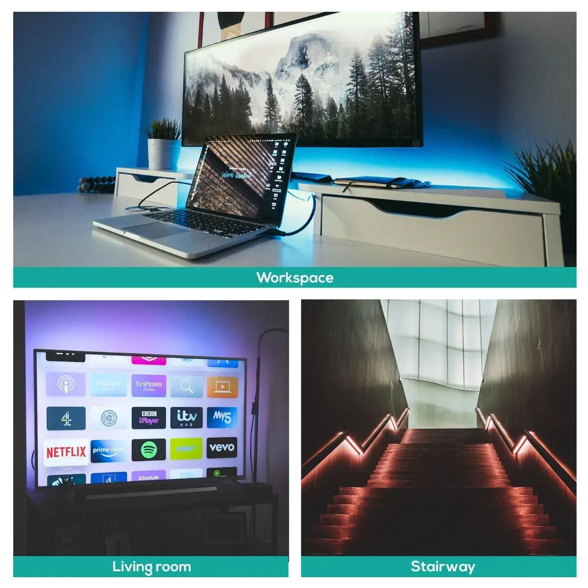 activiva IP65 Smart RGB & Warm White LED Strip Lights Price