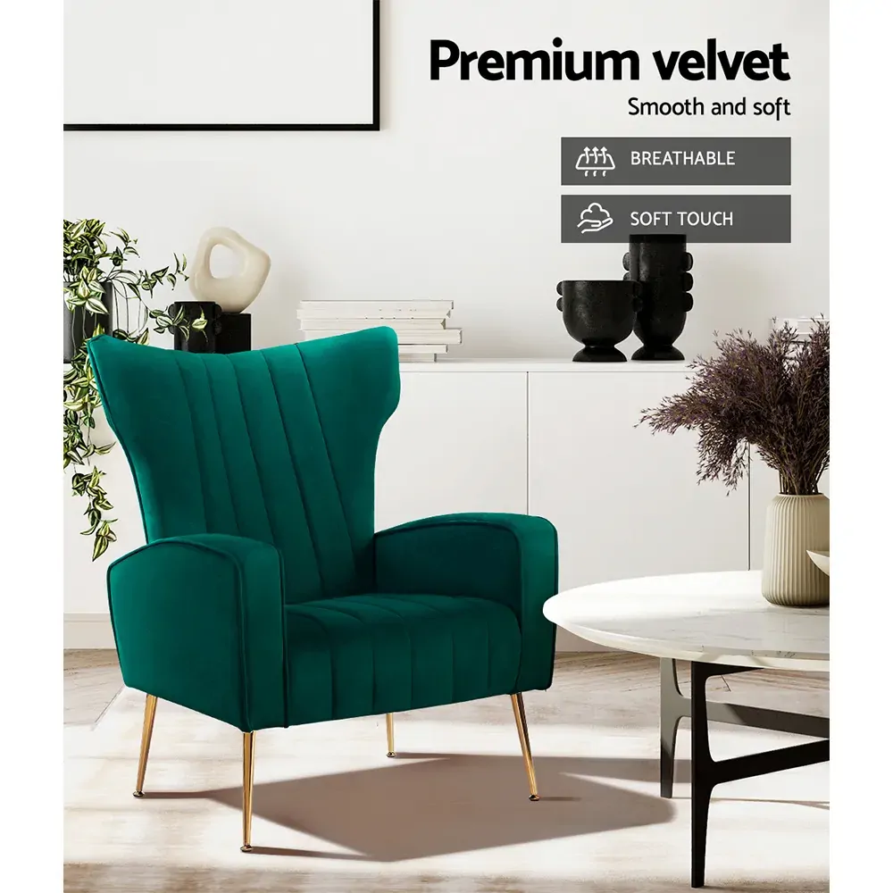 Armchair Lounge Chairs Accent Armchairs Chair Velvet Sofa Seat Price