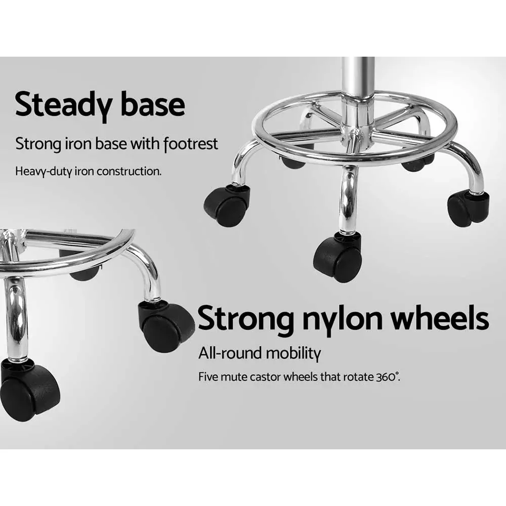 Salon Stool Swivel Chair Backrest Barber Hairdressing Hydraulic Height Price